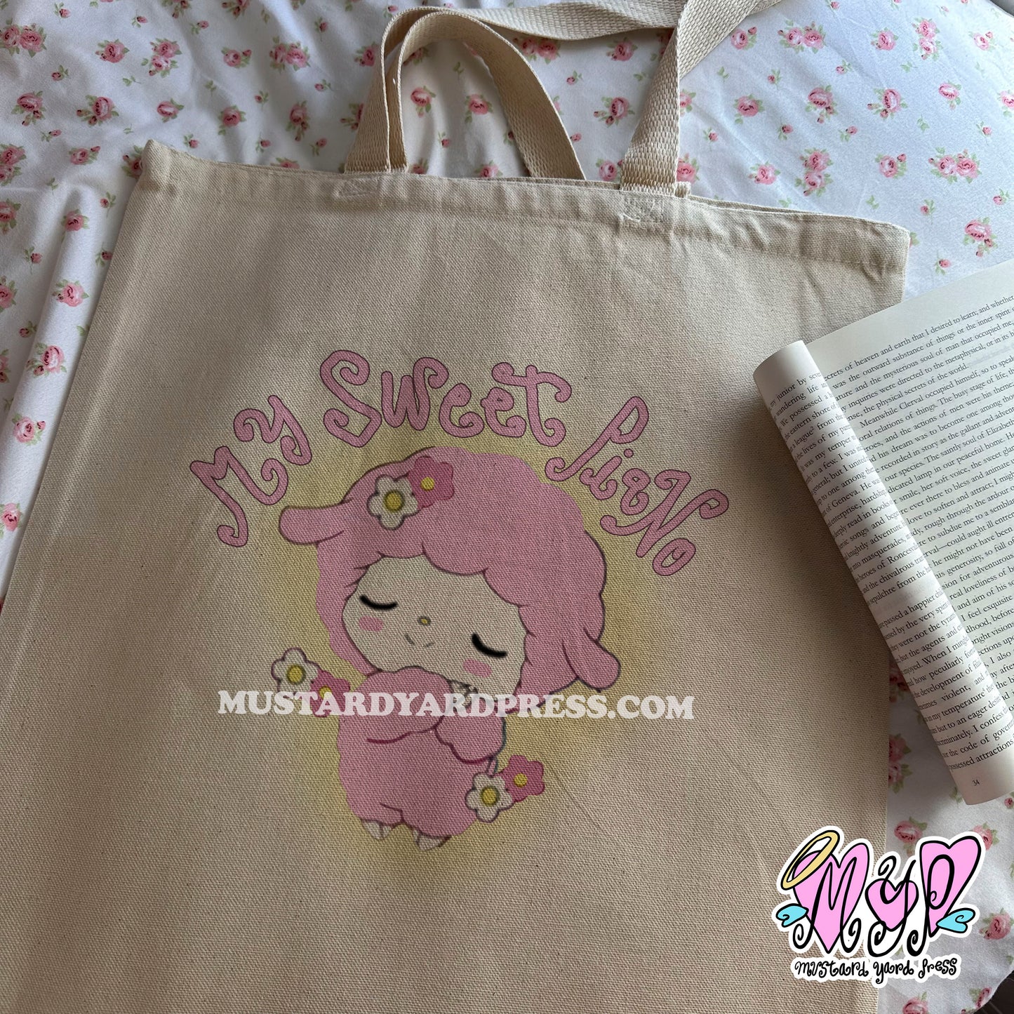 piano tote bag