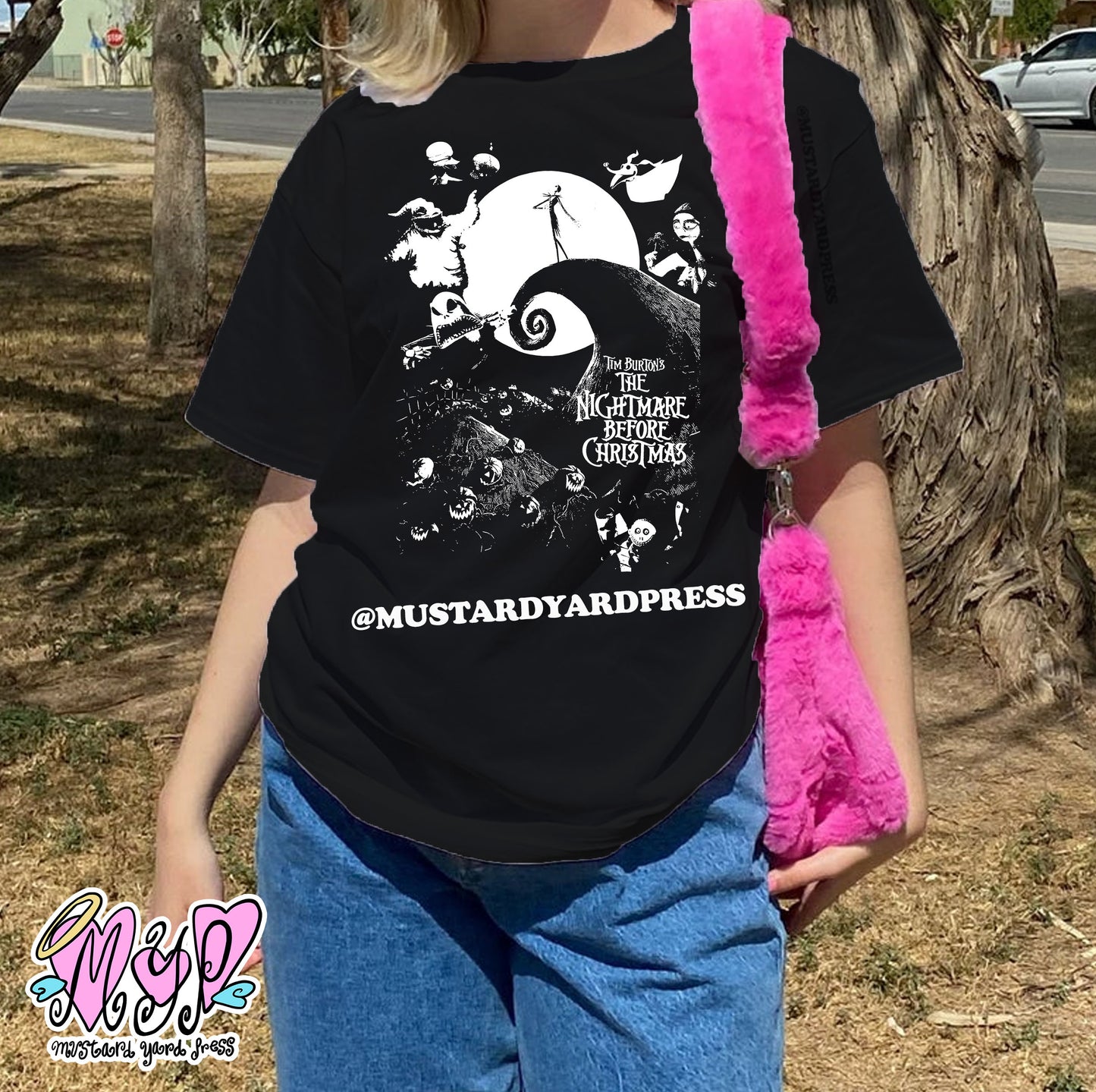the nightmare black t-shirt