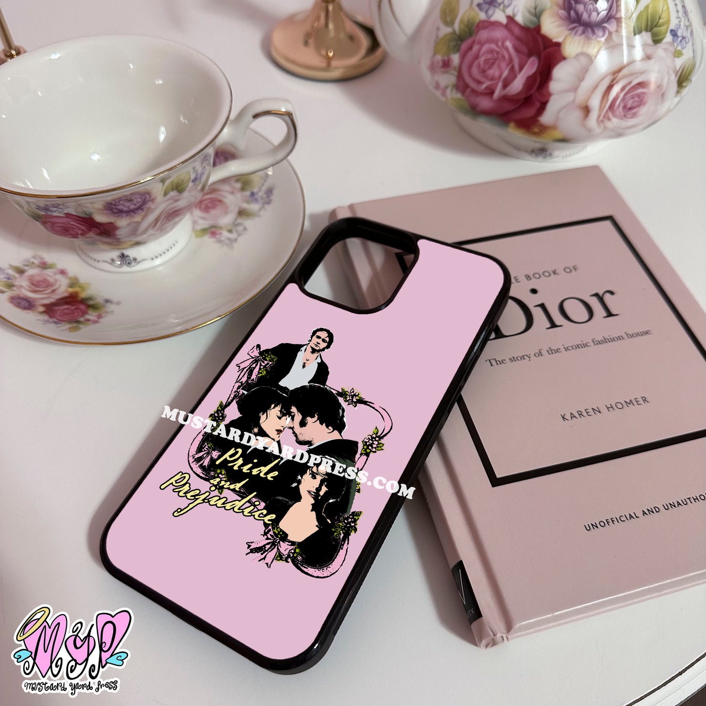 pride and prejudice phone case