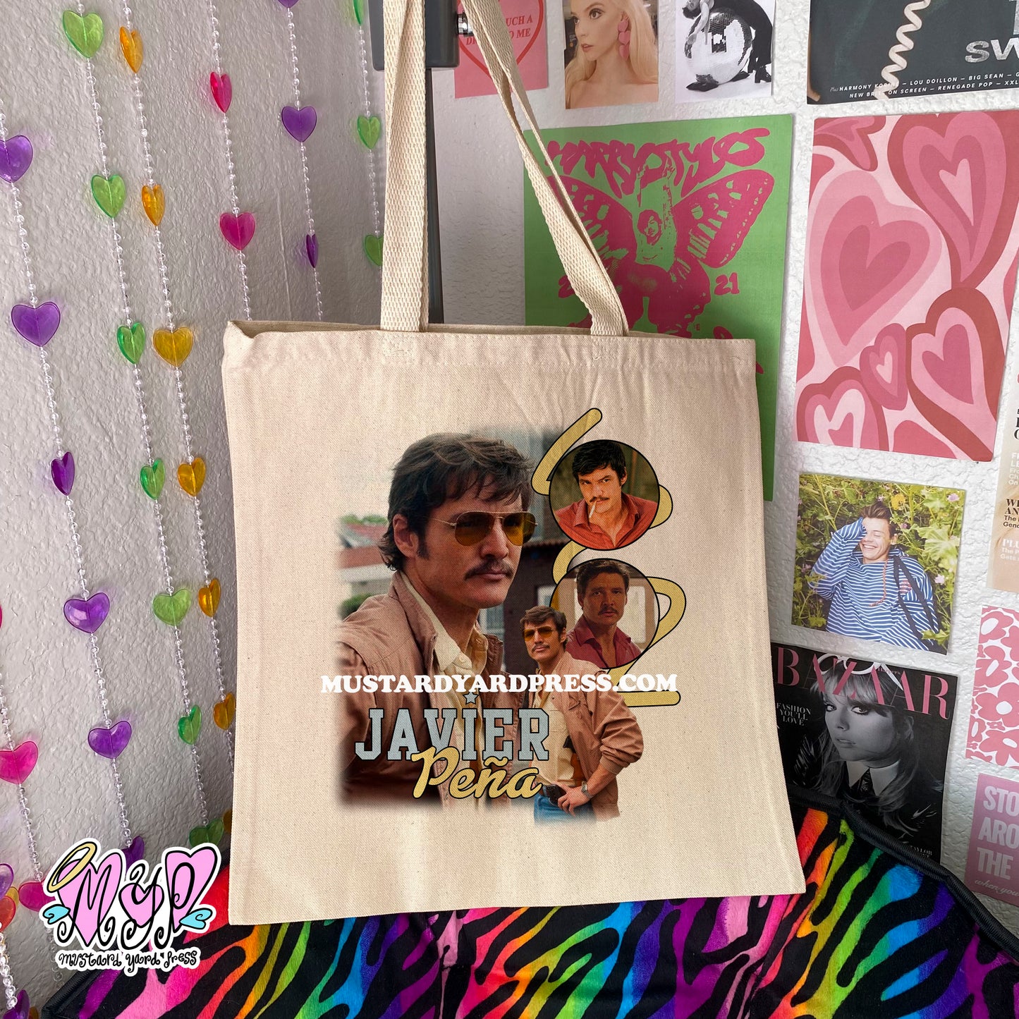 javier tote bag
