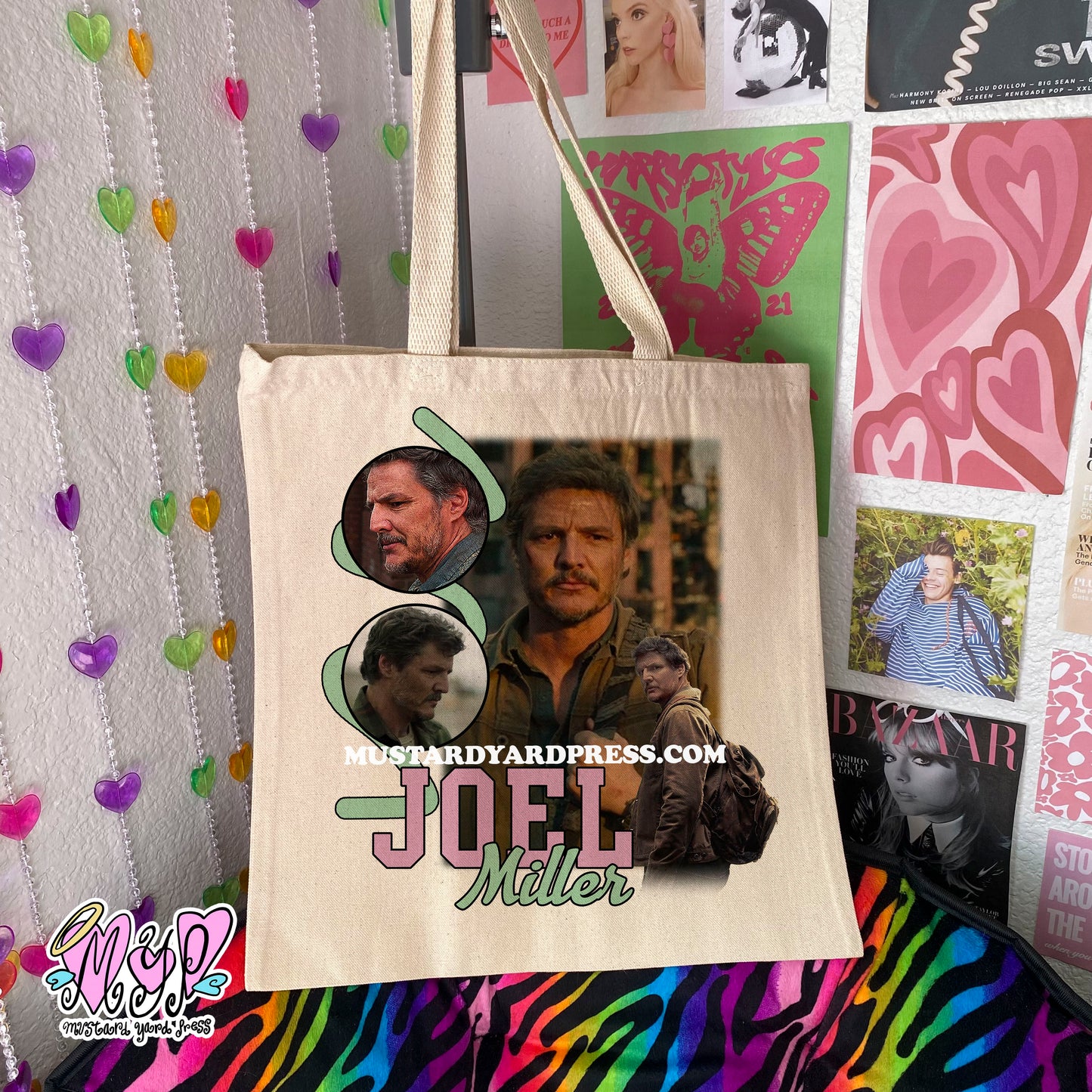 joel tote bag