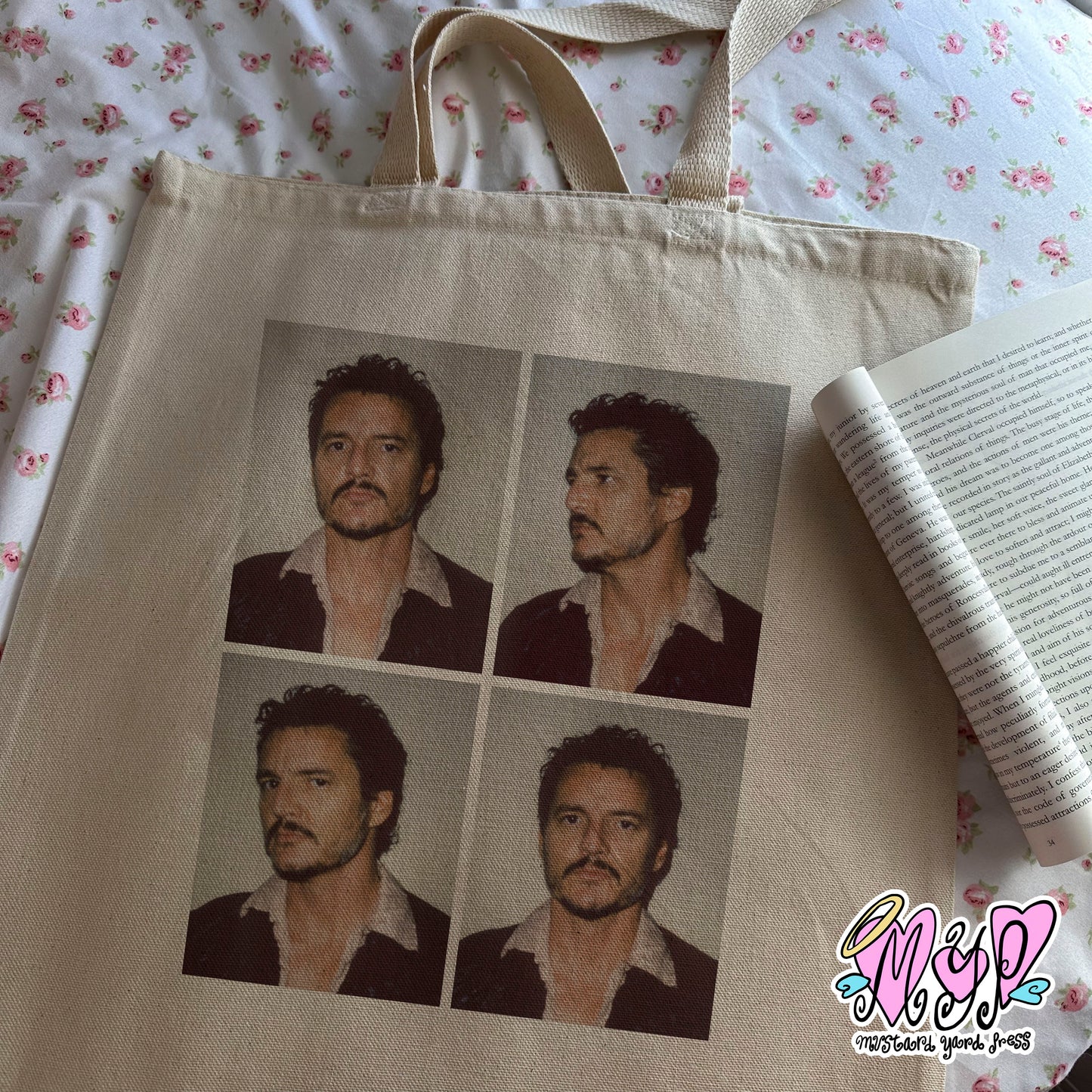 pedro portraits tote bag