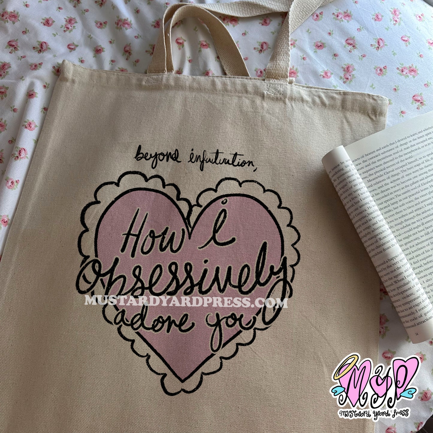 how i adore you tote bag