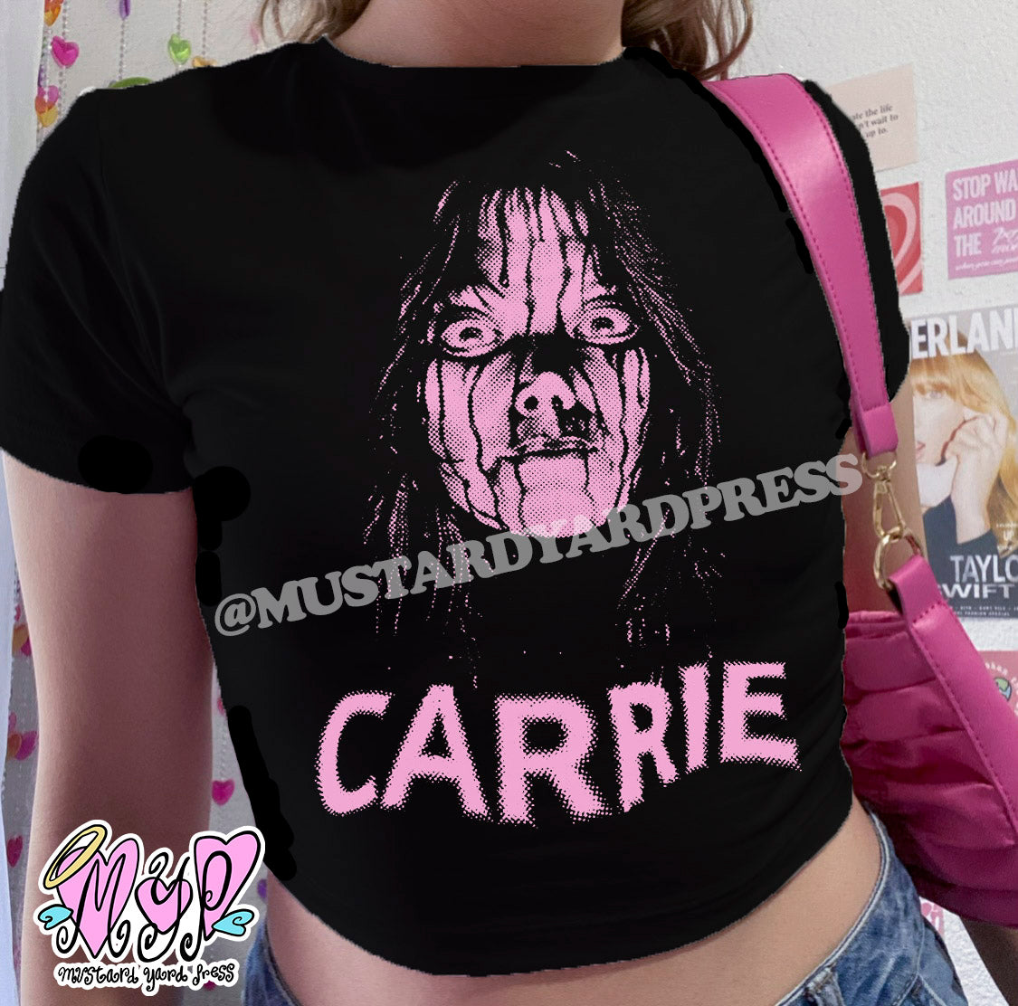 carrie baby tee