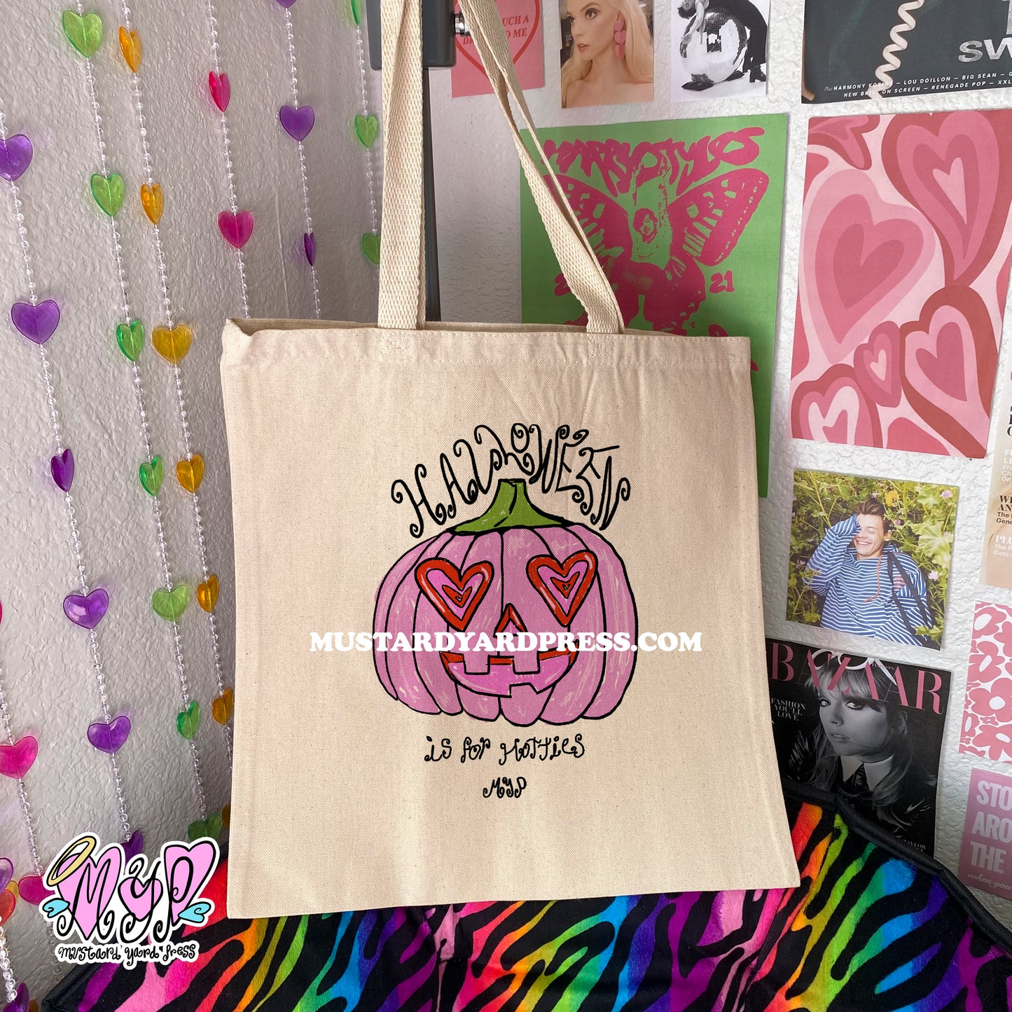 myp original pumpkin tote bag