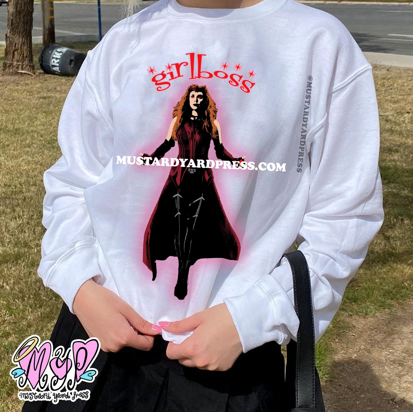 girlboss witch crewneck