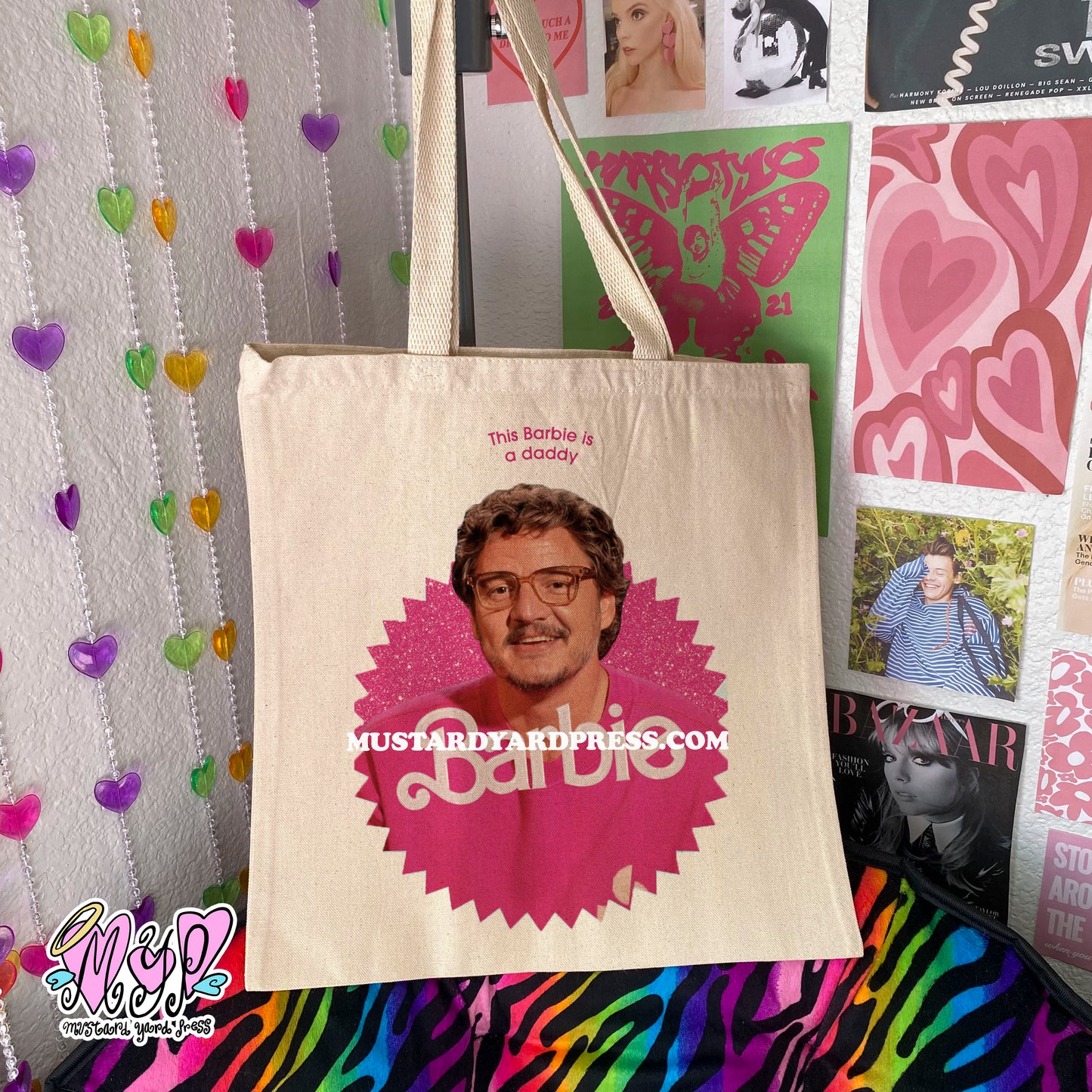 pedro doll tote bag