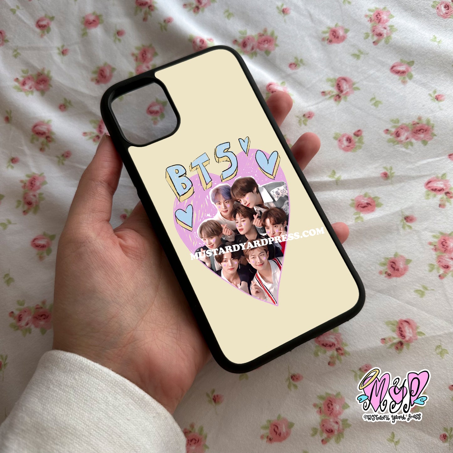 boys heart phone case