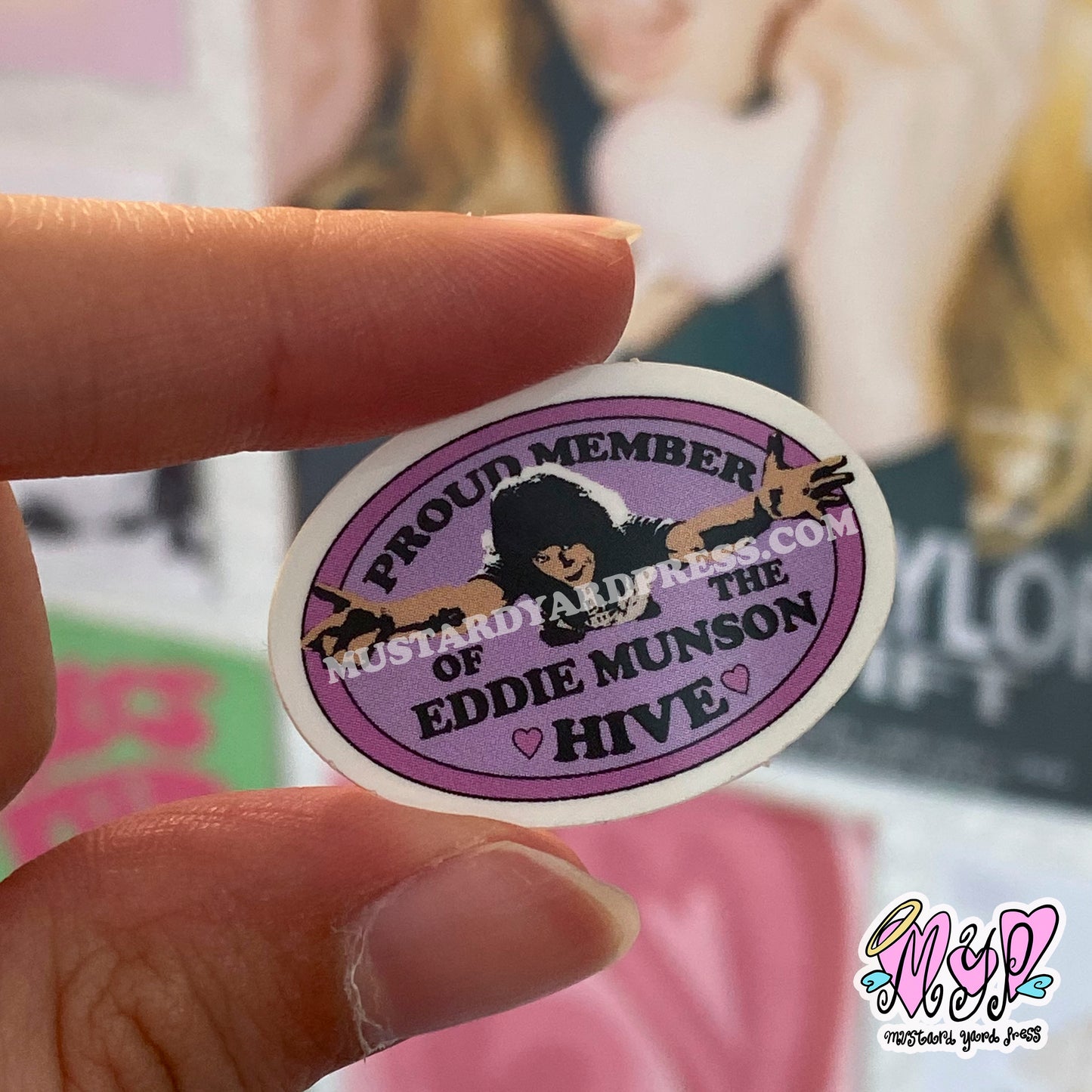 proud member mini sticker