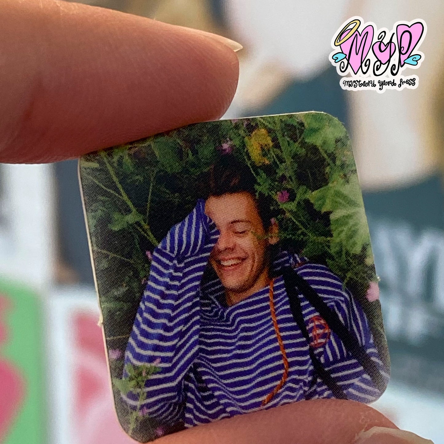 grass harry mini sticker