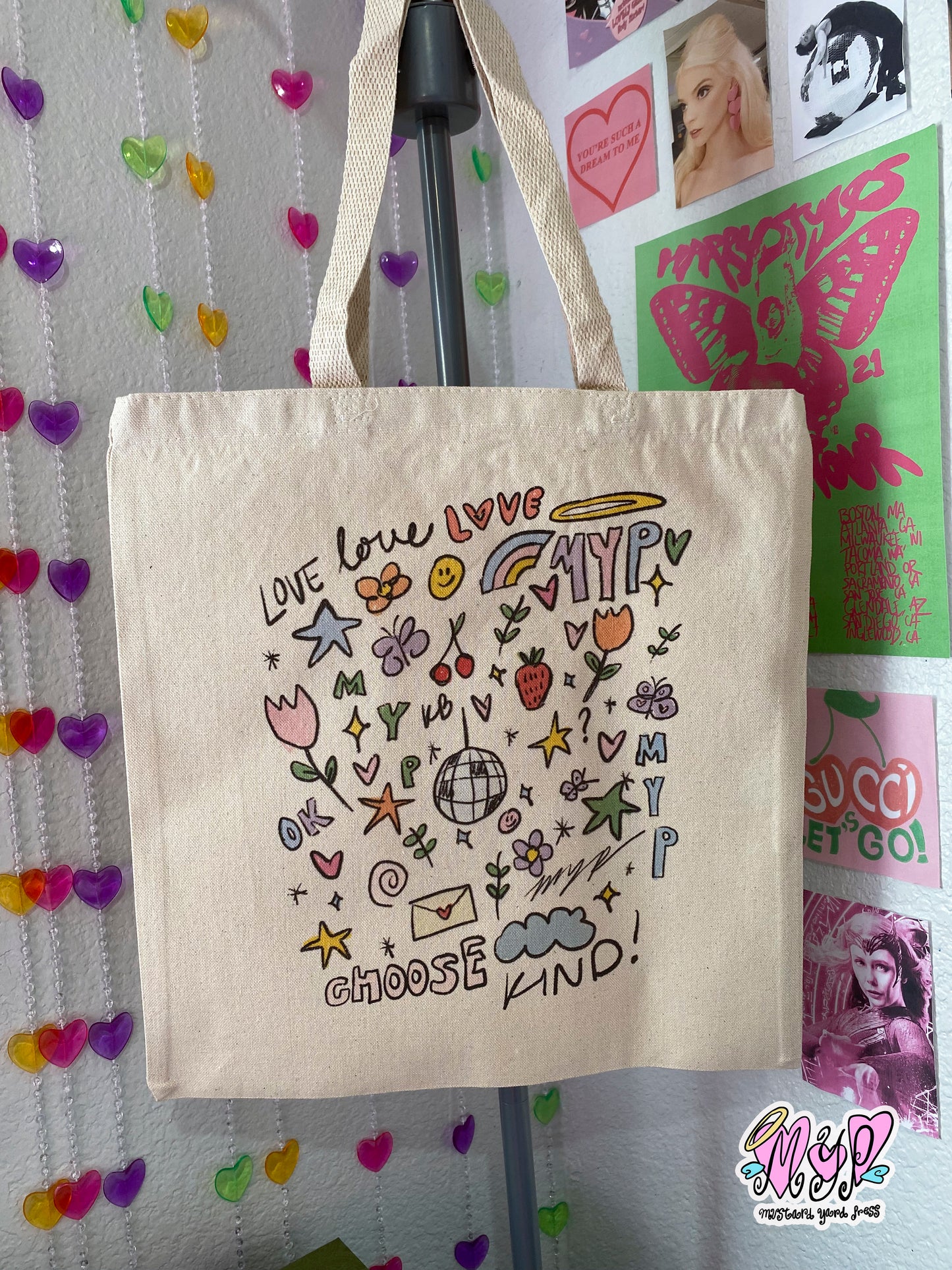 myp sketches tote bag