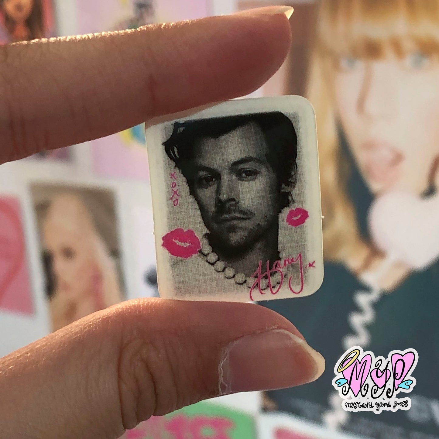 harry xoxo mini sticker