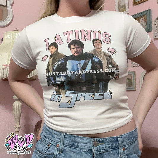 space latinos baby tee