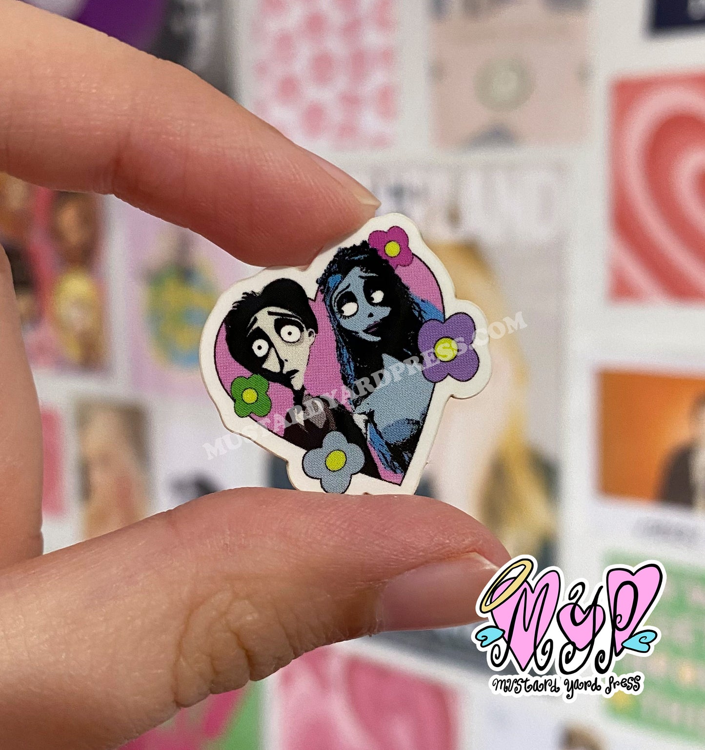 corpse mini sticker