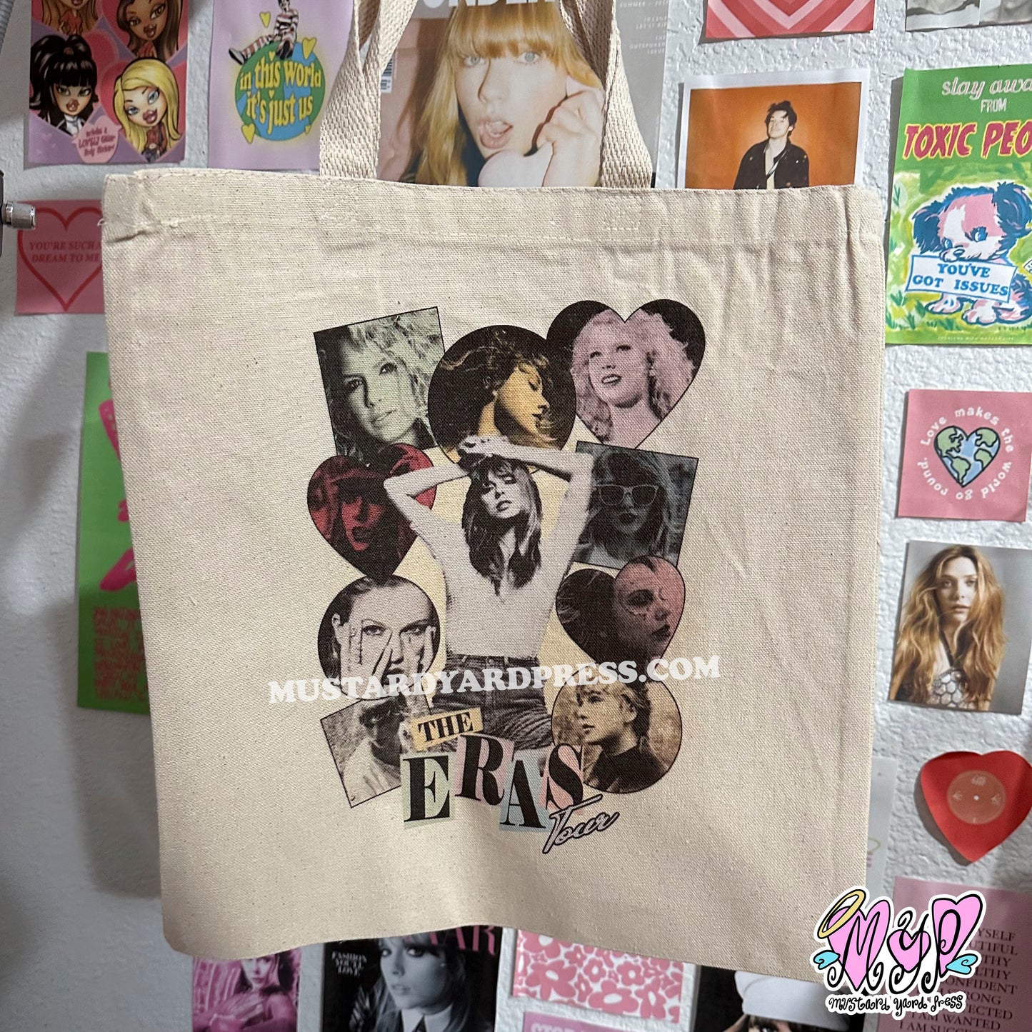eras tote bag