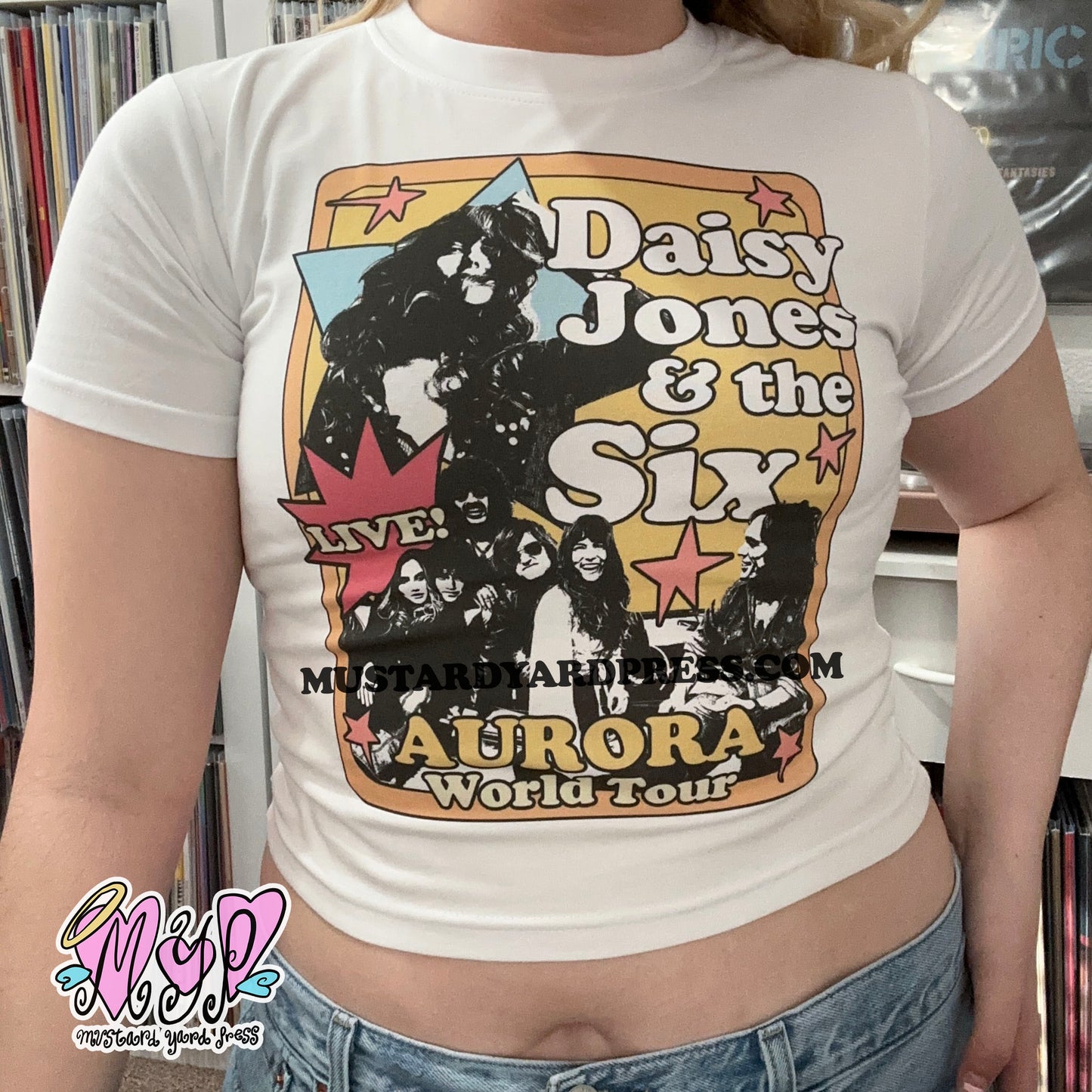 daisy vintage baby tee