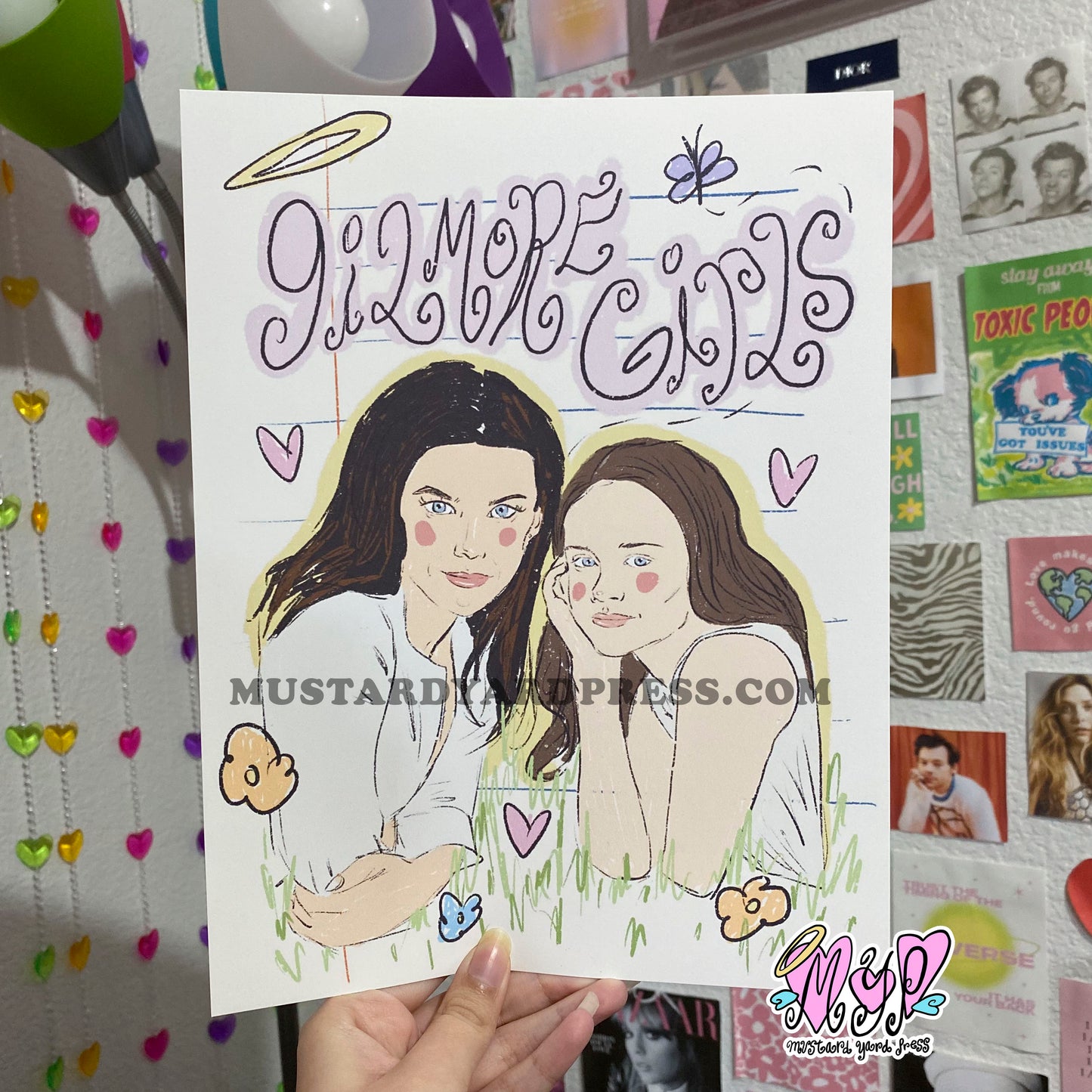 gilmore sketch poster