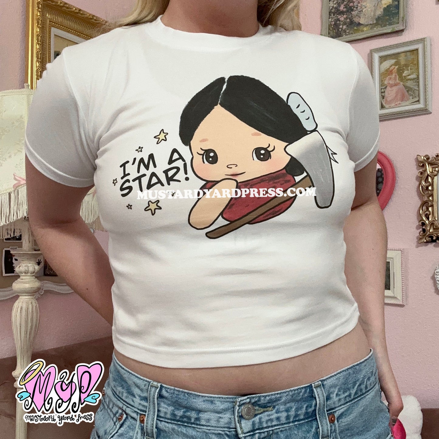 pearl cutie baby tee