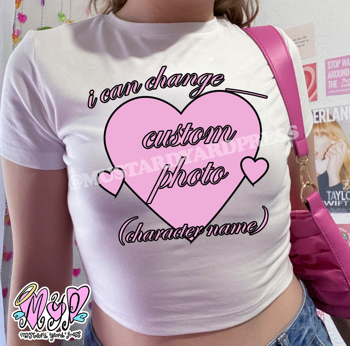 i can change them custom baby tee