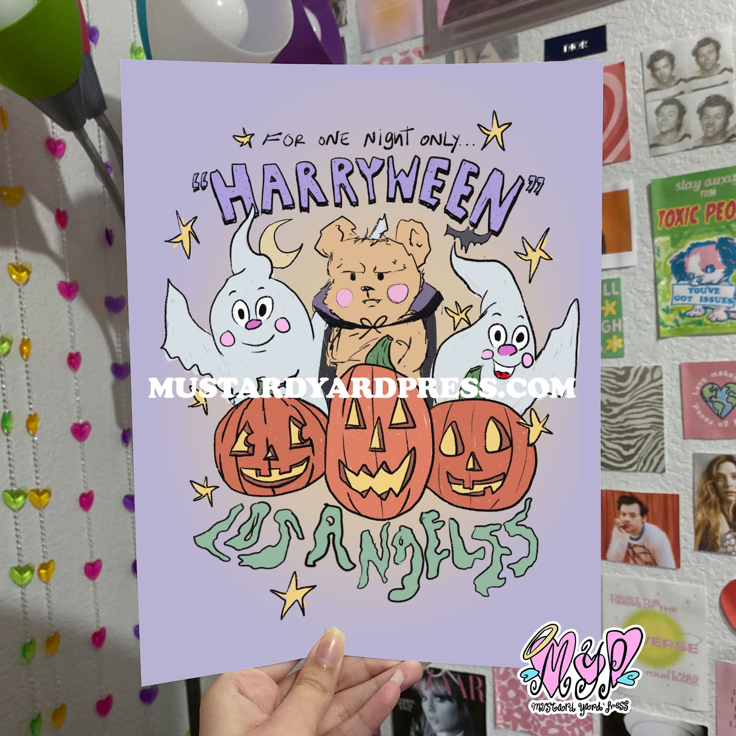 vintage harry halloween poster