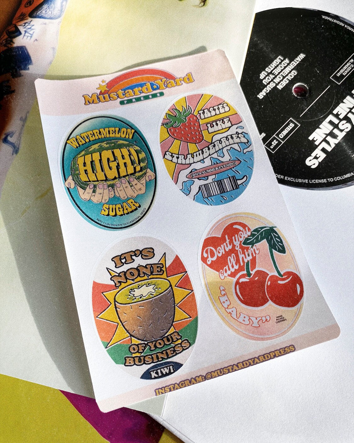 fine line fruit labels