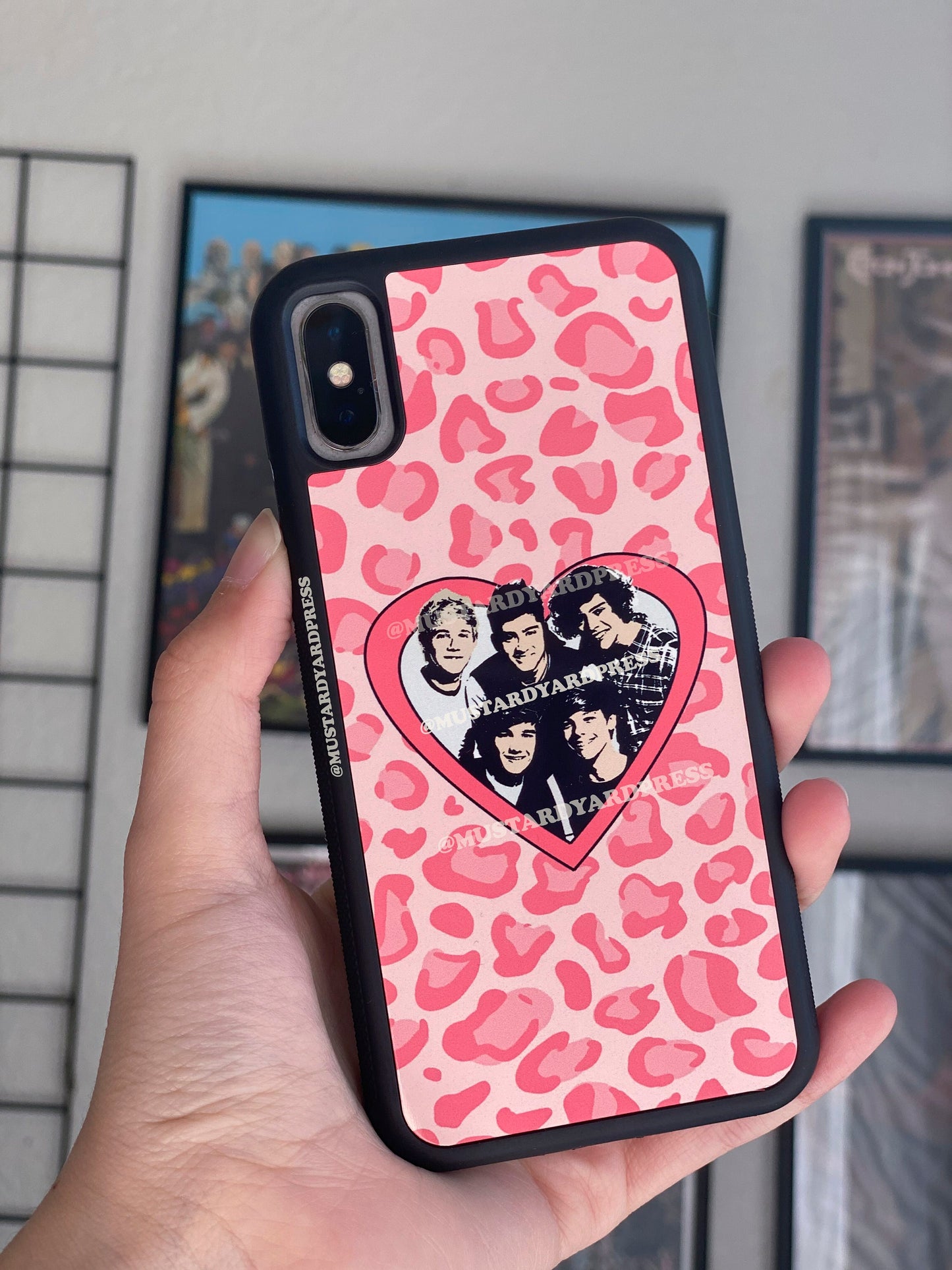 pink leopard phone case