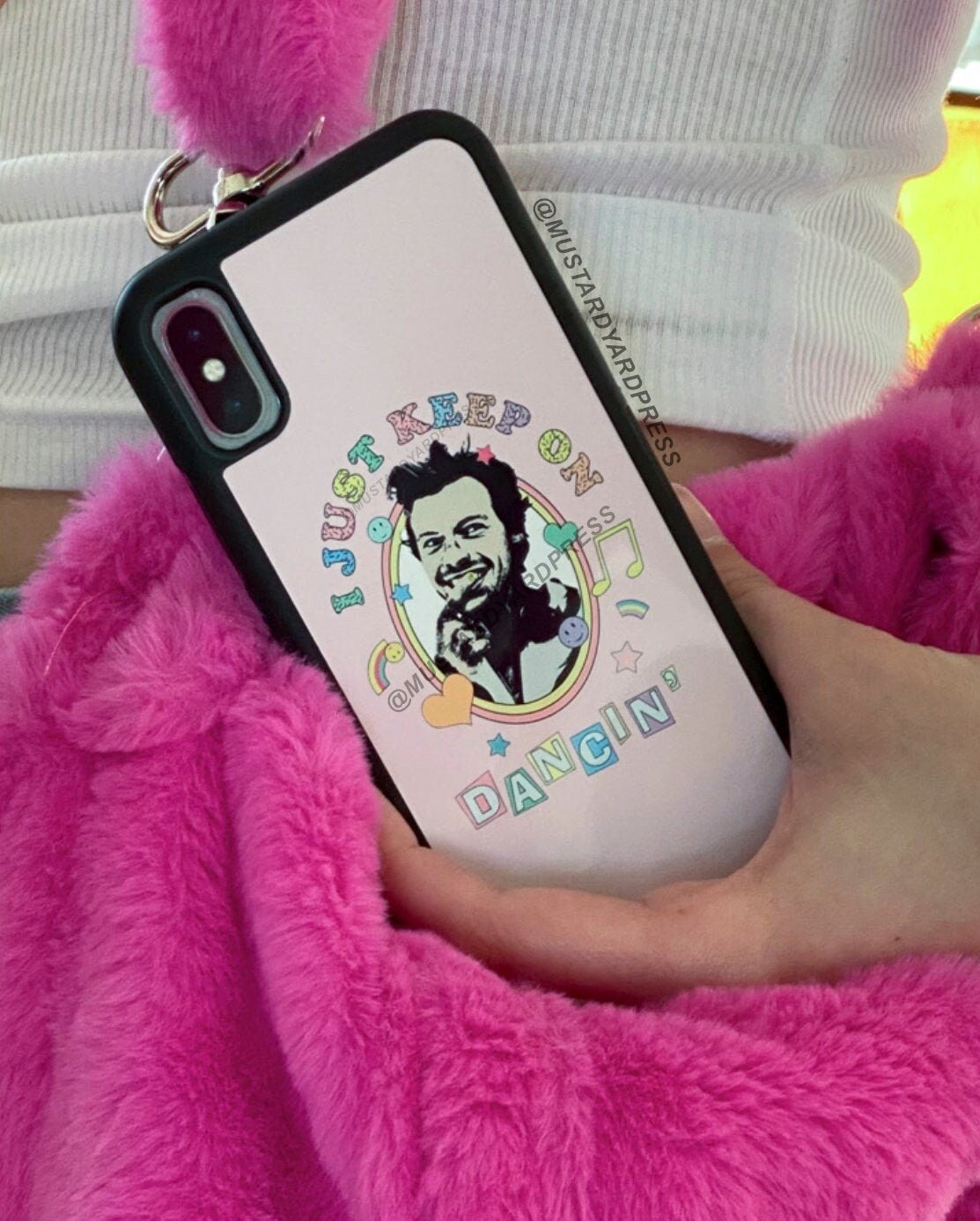 keep on dancin phone case