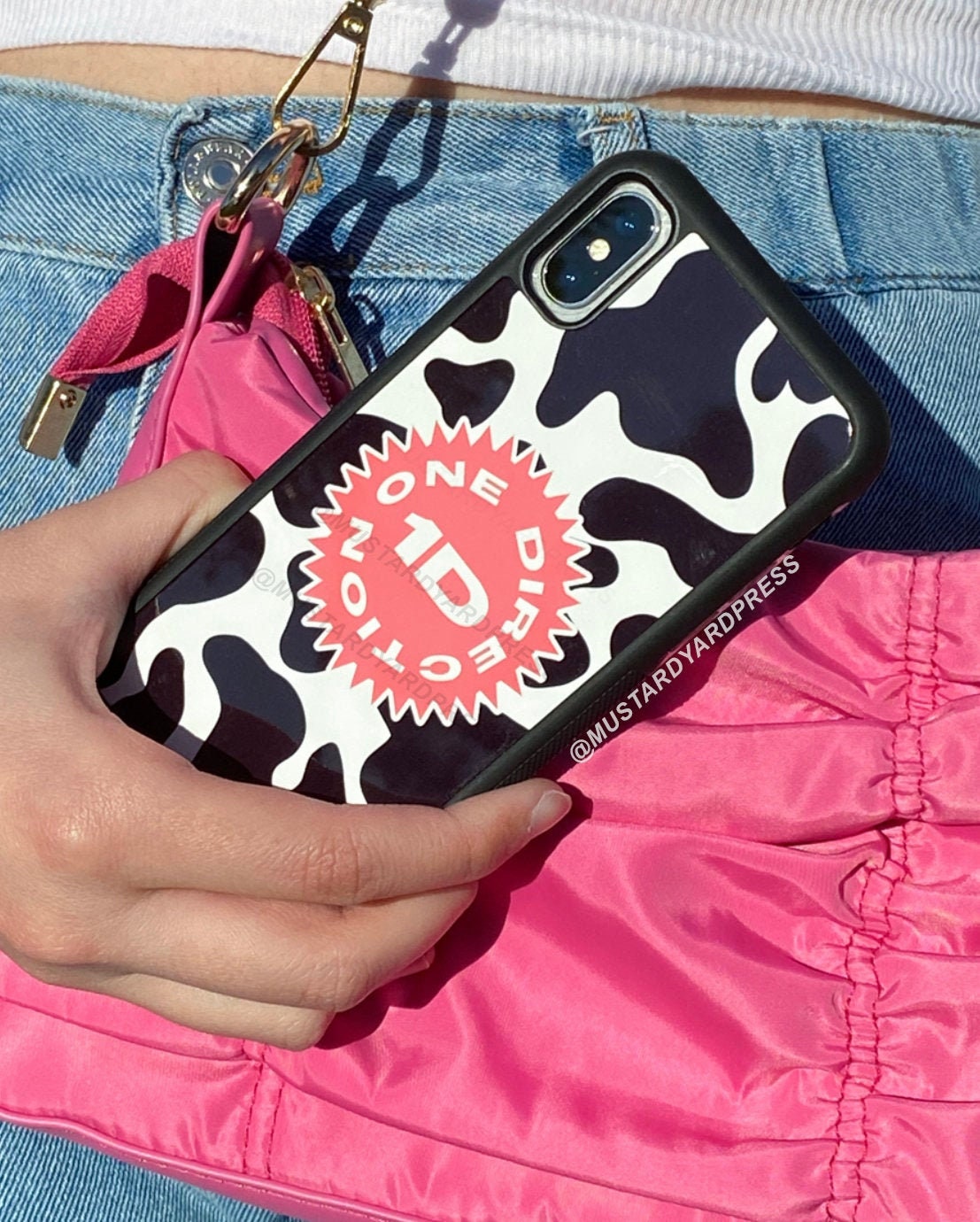 cow print phone case
