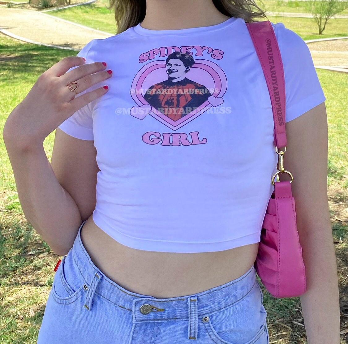 peter's girl baby tee