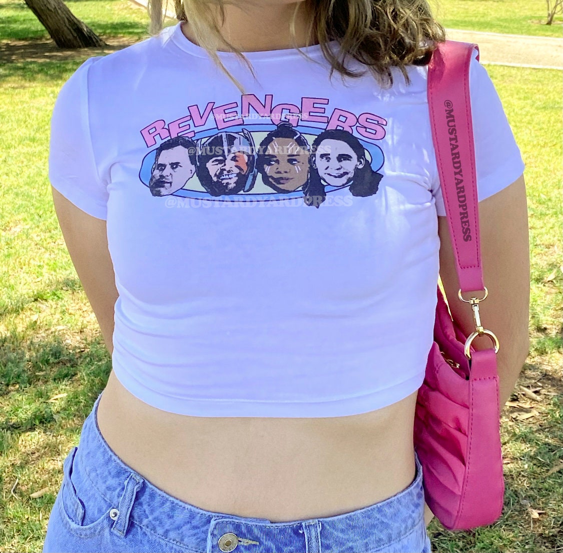 revenge team baby tee