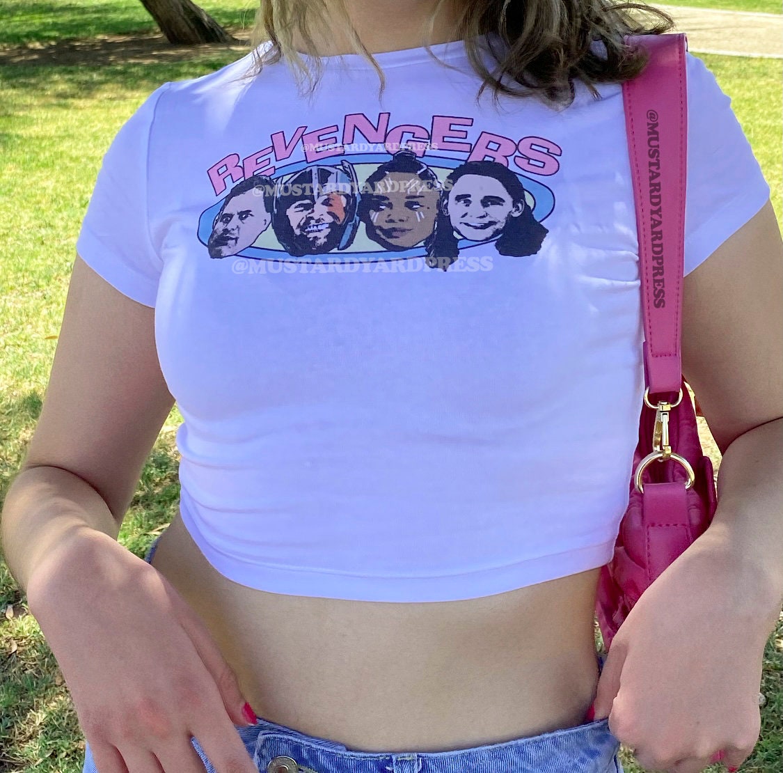 revenge team baby tee