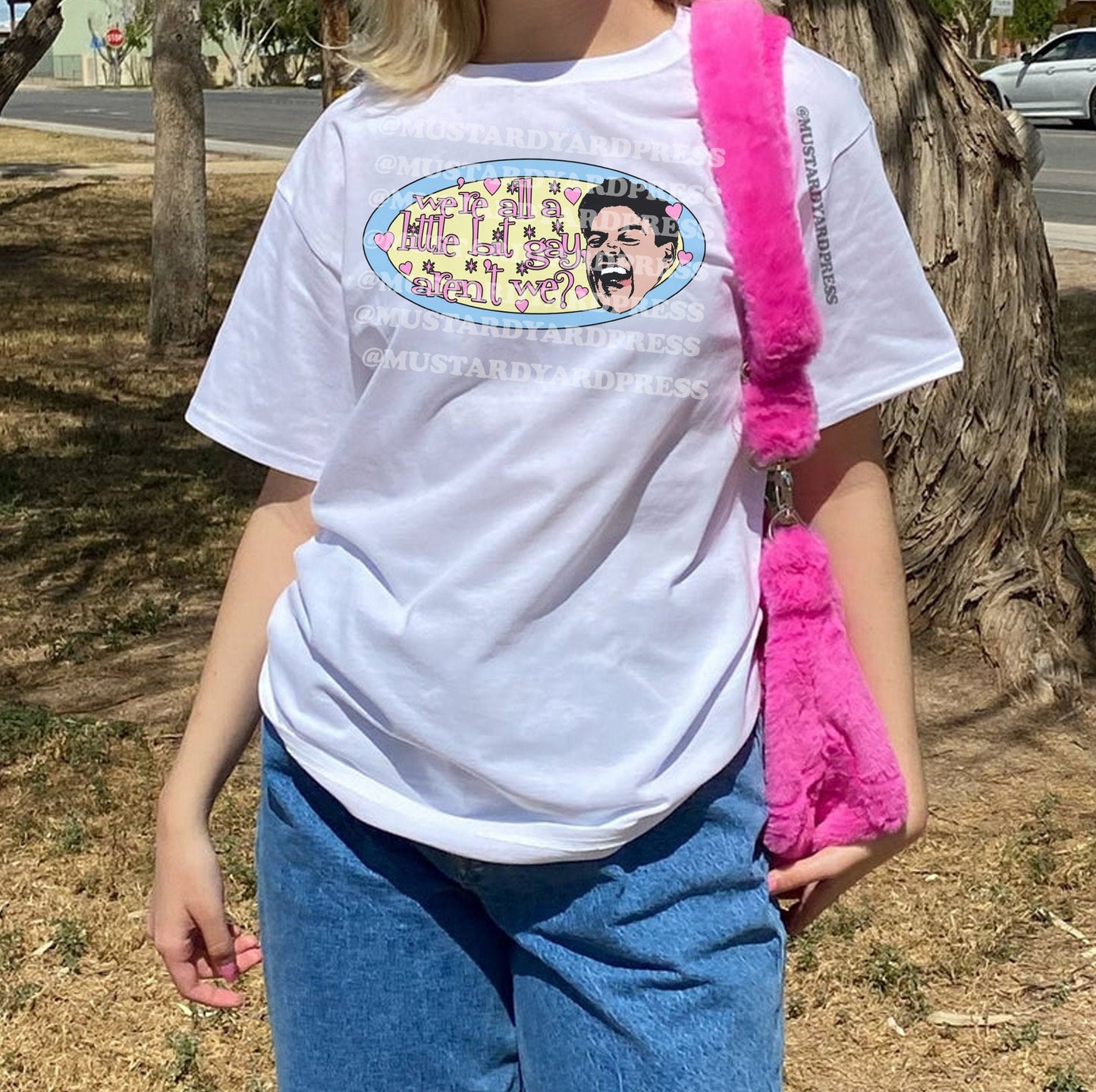 a bit gay t-shirt
