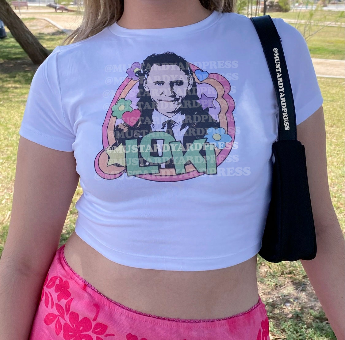 mischievous y2k baby tee