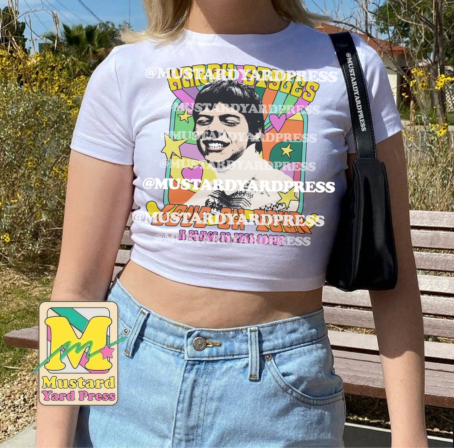 groovy harry baby tee