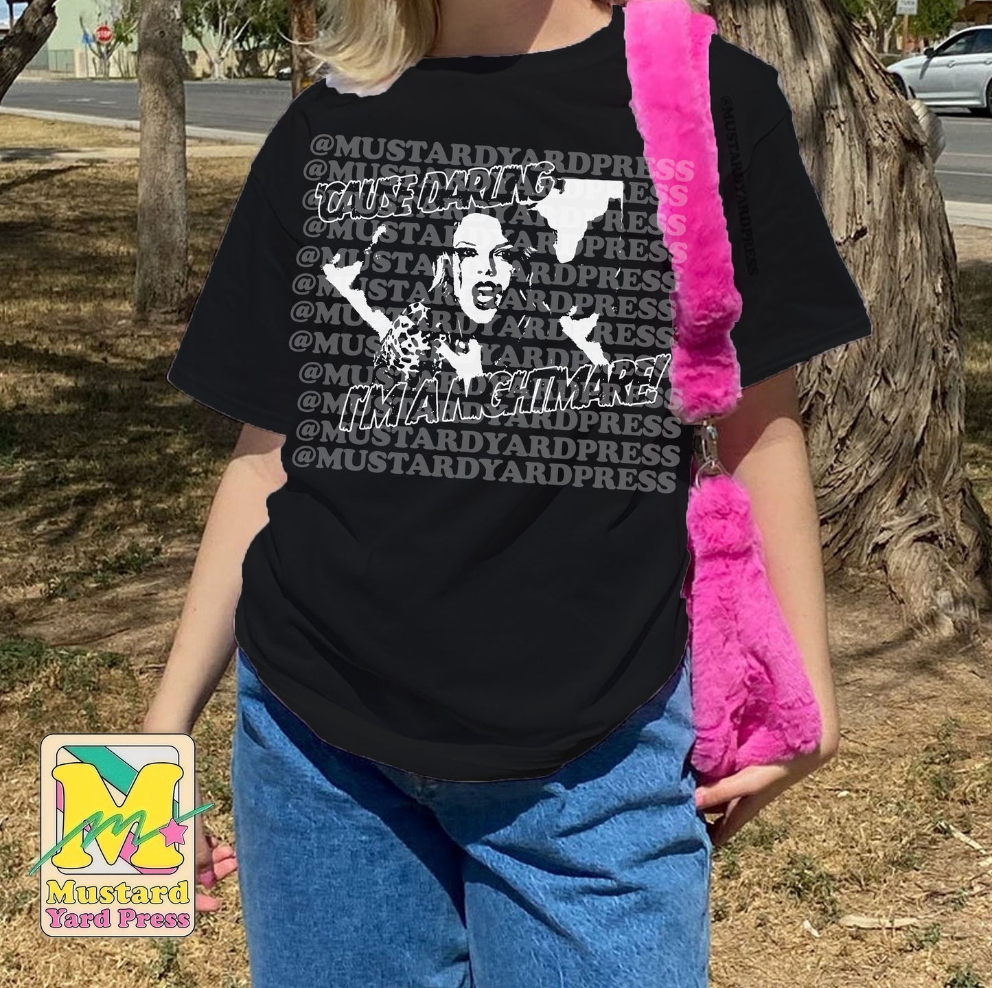 i'm a nightmare t-shirt