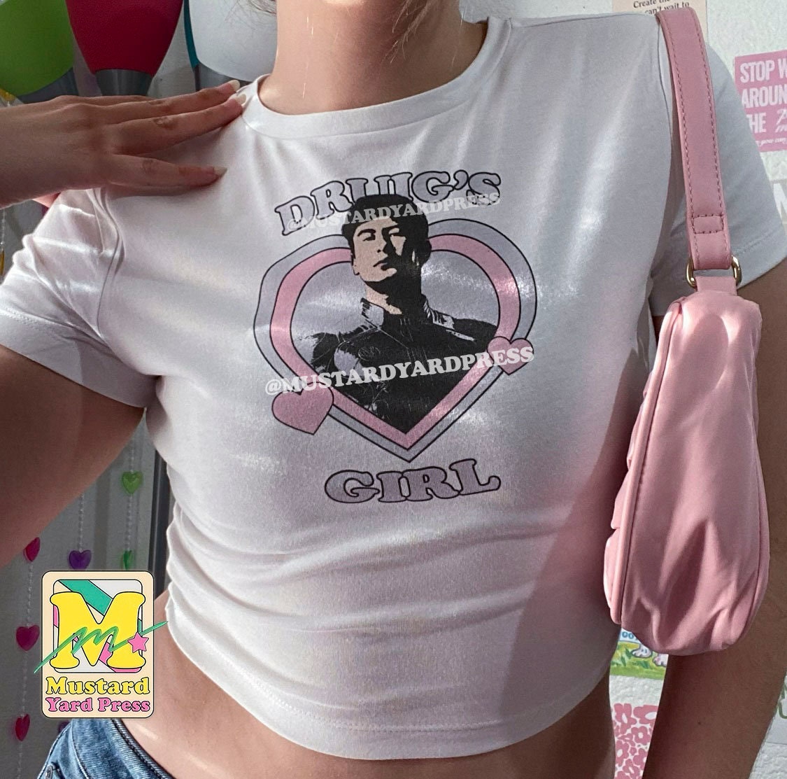 d's girl baby tee