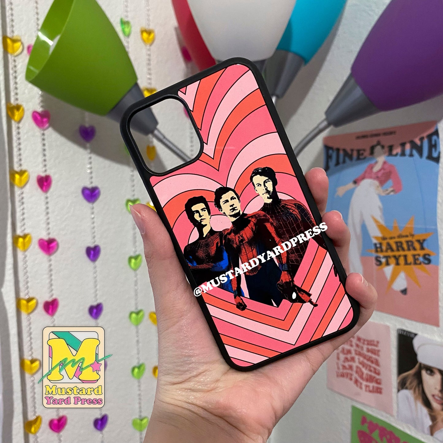 peters hearts phone case