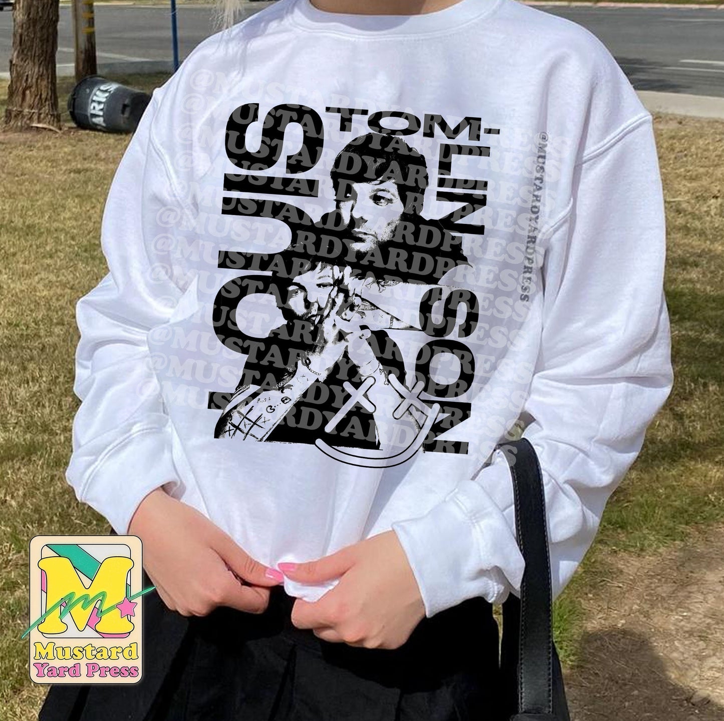 louis collage crewneck