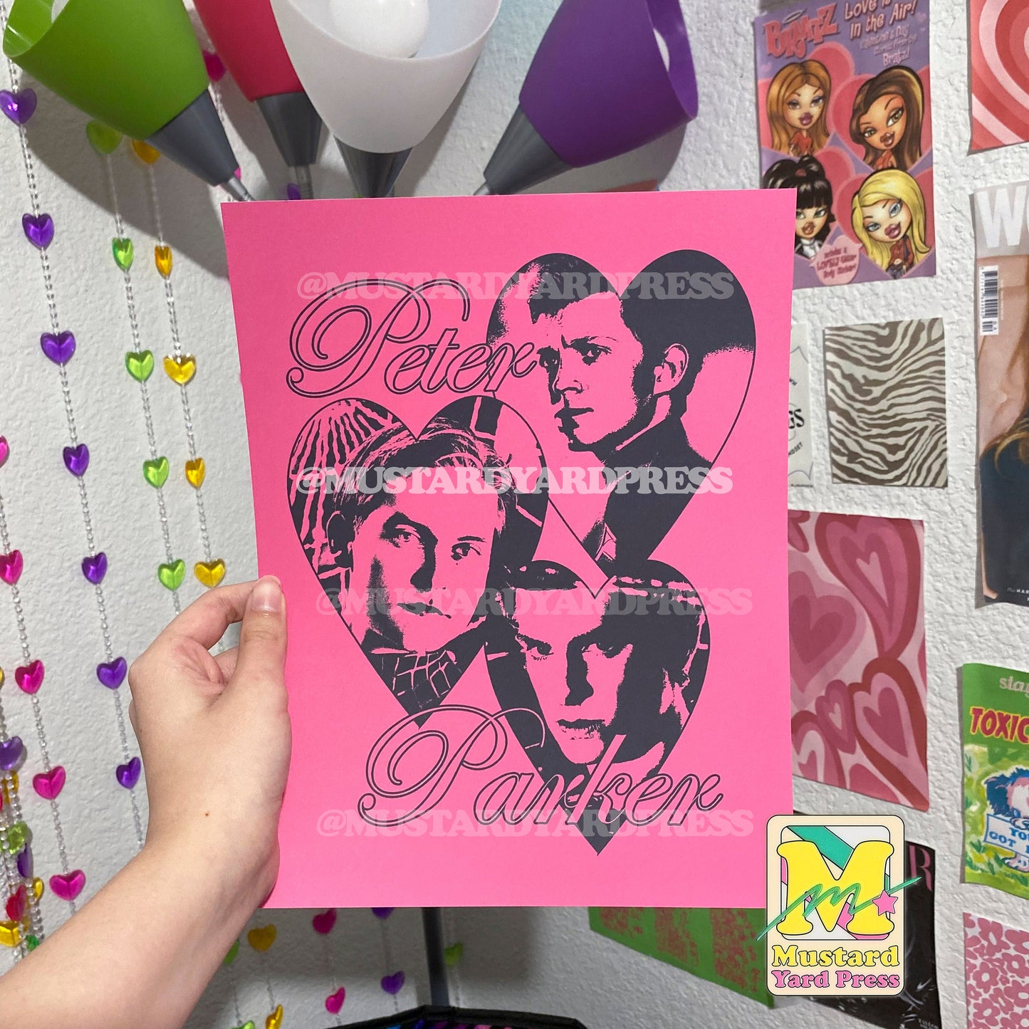 peters hearts poster
