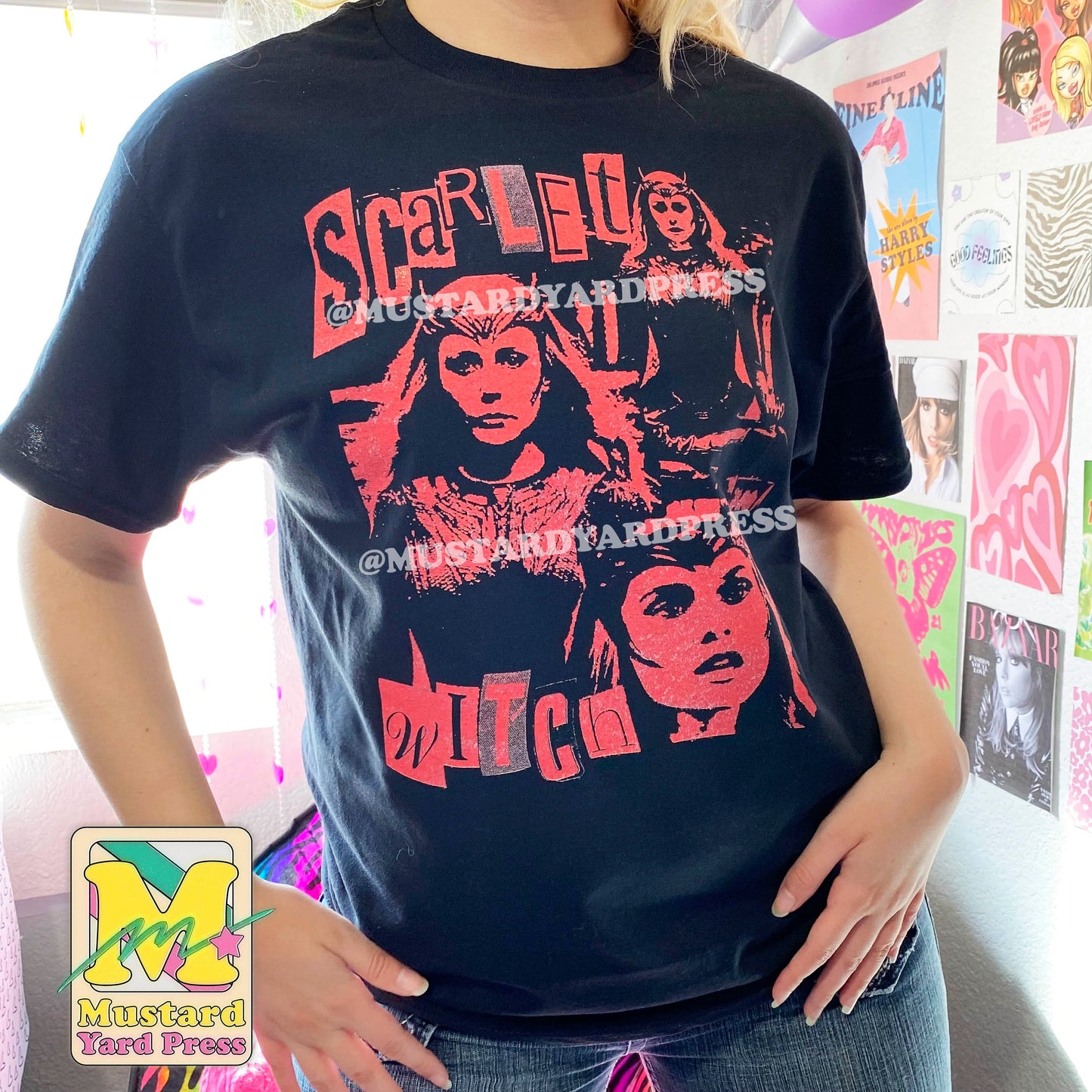 witch collage t-shirt
