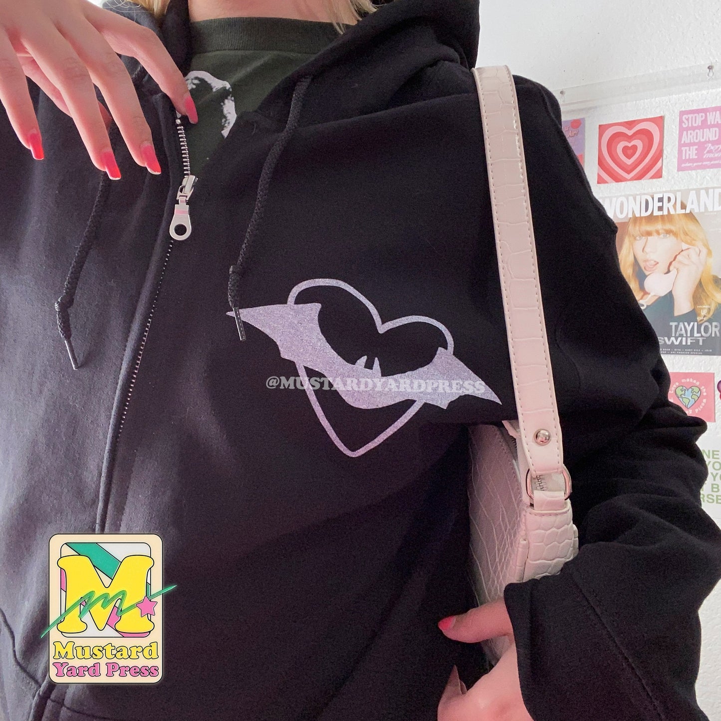 the bat zip-up