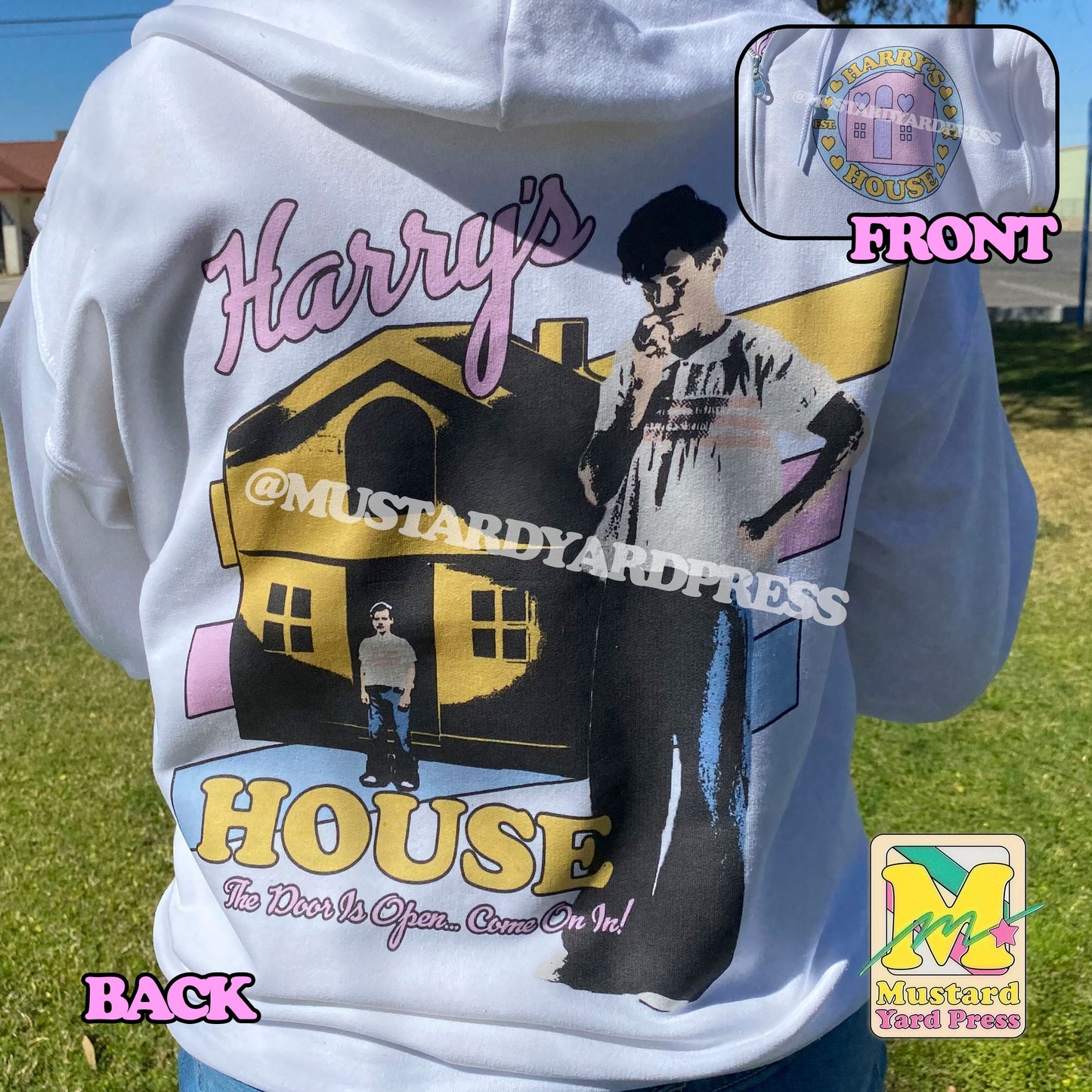 house vintage zip-up