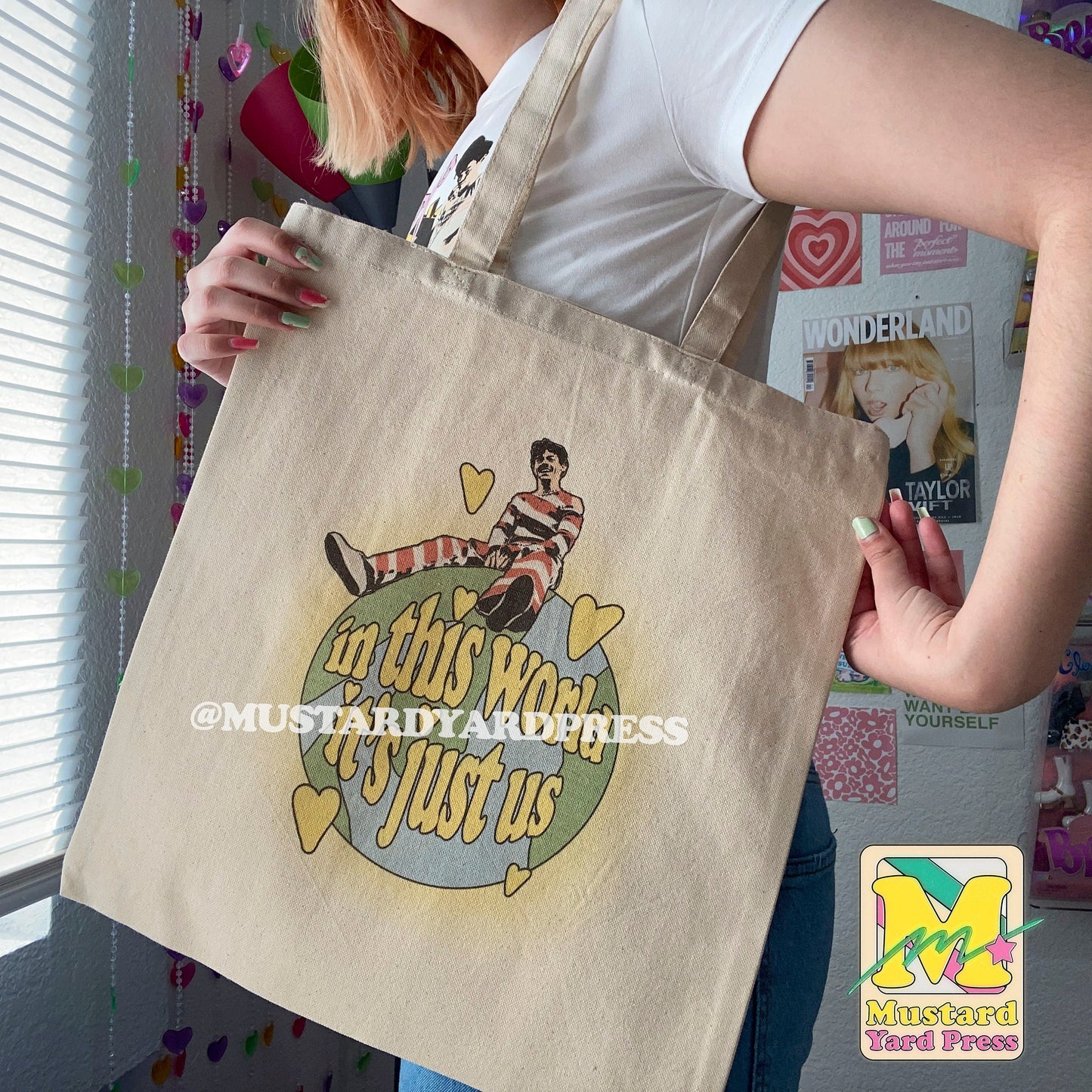 in this world tote bag