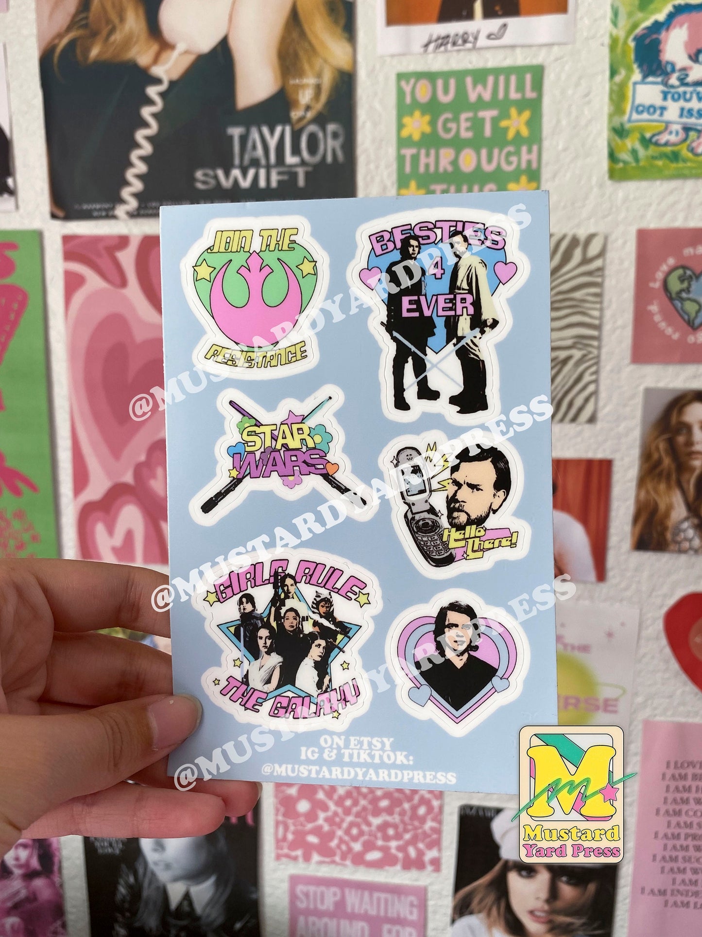 galaxy sticker sheet