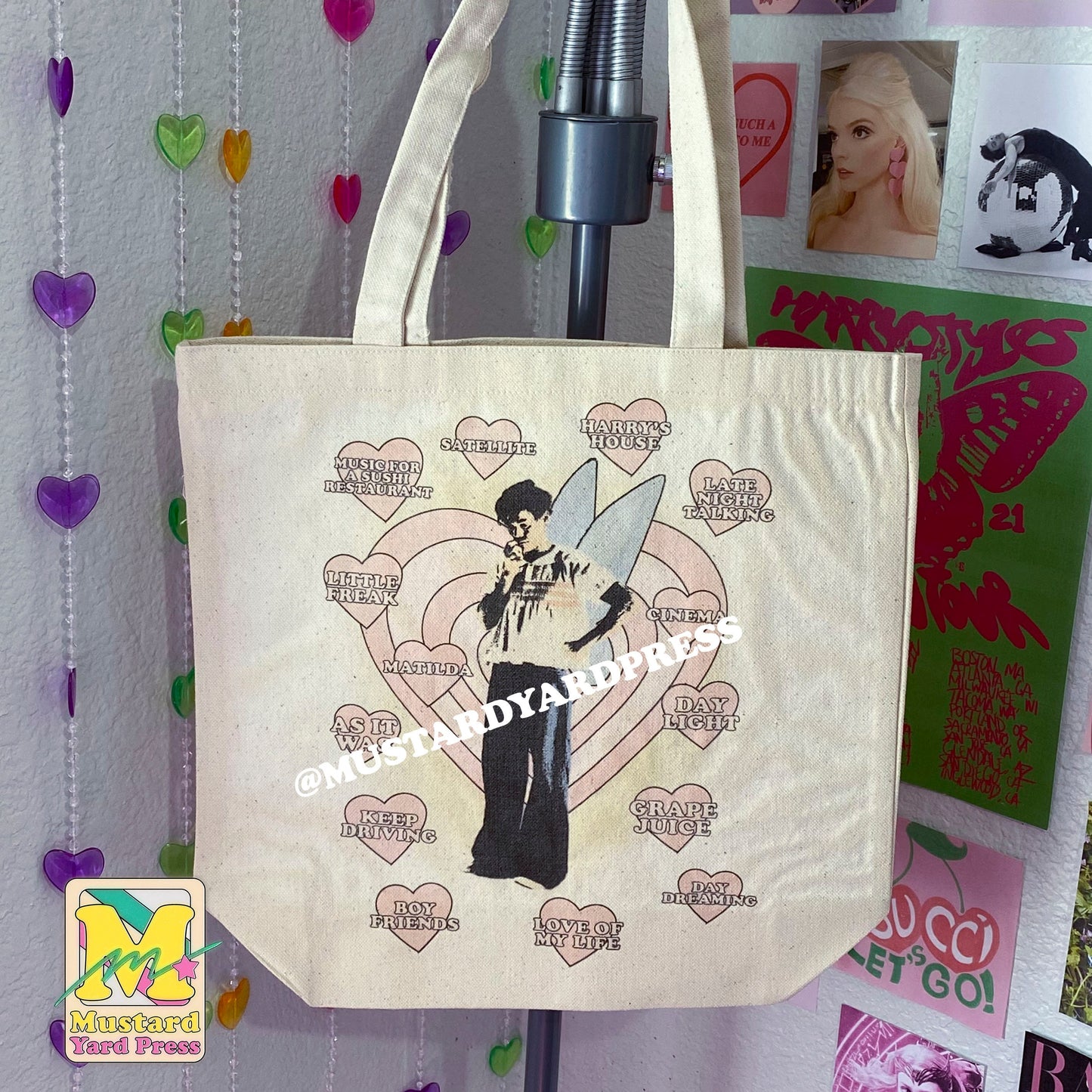 fairy harry tote bag