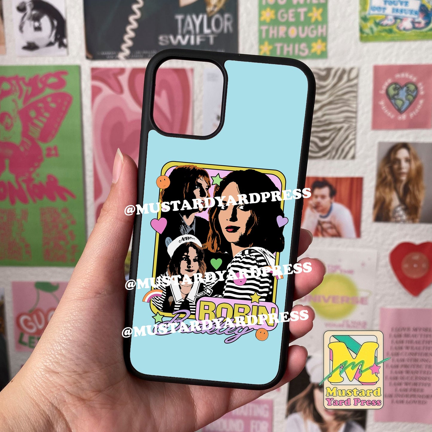 80s robin phone case