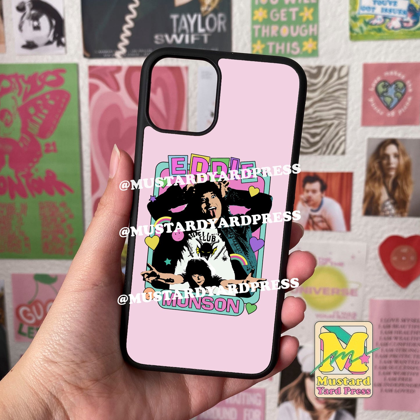 80s eddie phone case