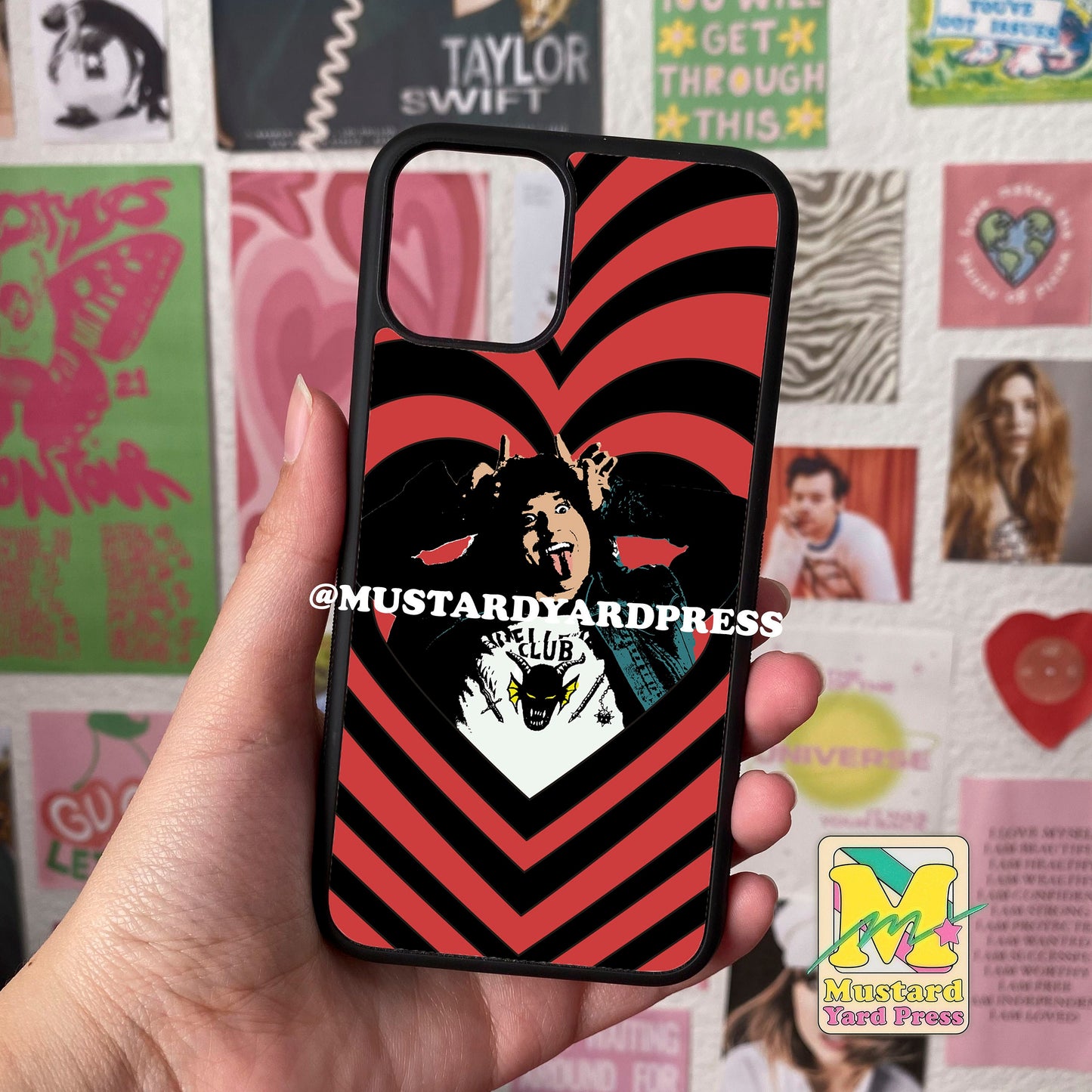 eddie hearts phone case