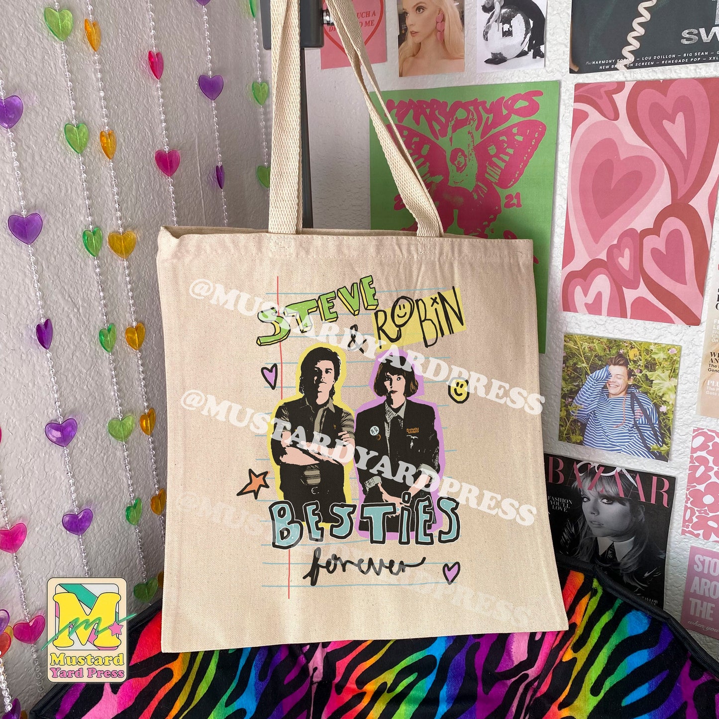 besties forever tote bag