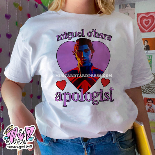 miguel apologist t-shirt